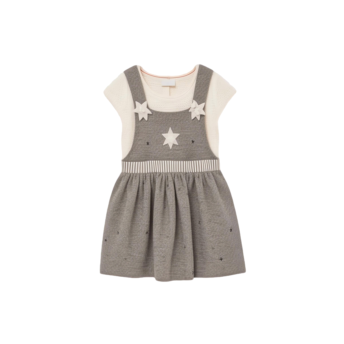 Navy Bow-Back School Dress